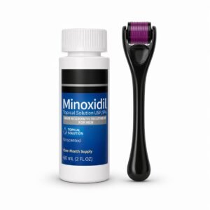 Combo Minoxidil 5% + Derma Roller — Kirkland / Member’s Mark